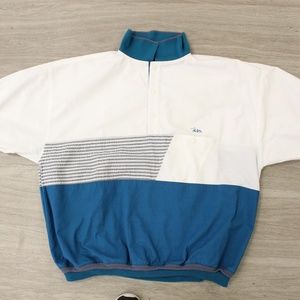 VIntage 80's John Weitz SS Color Block Shirt